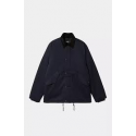 CARHARTT DECLAN JACKET 74/26 % COTTON/RECYCLED NYLON DARK NAVY / BLACK