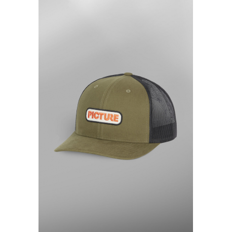 PICTURE BYAM TRUCKER CAP TOBACCO