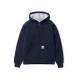 CARHARTT CAR LUX HOODED JACKET POLYESTER BLUE