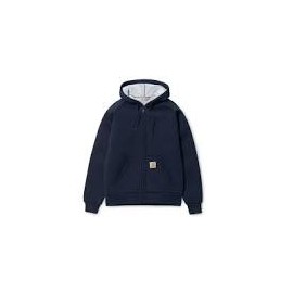 CARHARTT CAR LUX HOODED JACKET POLYESTER BLUE
