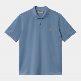 CARHARTT S/S CHASE PIQUE POLO 100 % COTTON SORRENT/GOLD