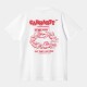 CARHARTT S/S FAST FOOD T-SHIRT 100% ORGANIC COTTON WHITE/RED