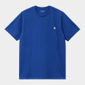 CARHARTT S/S CHASE T-SHIRT 100% COTTON ACAPULCO/GOLD