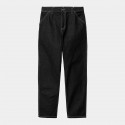 CARHARTT SIMPLE PANT  100% COTTON BLACK RINSED L32