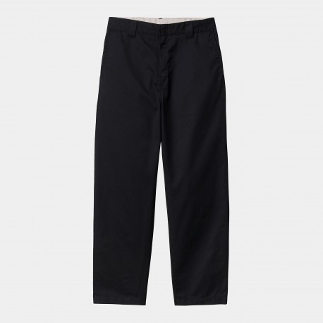 CARHARTT CRAFT PANT 65/35% POLYESTER/COTTON BLACK RINSED NO LENGHT