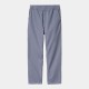 CARHARTT FLINT PANT 100 % ORGANIC COTTON BAY BLUE GARMENT