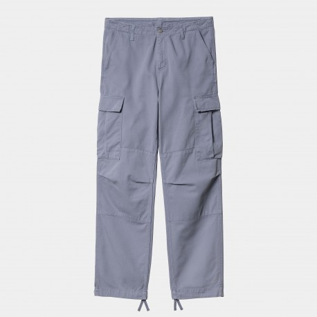 CARHARTT REGULAR CARGO PANT 100% COTTON BAY BLUE GARMENT DYED L3