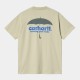 CARHARTT S/S COVERS T-SHIRT 100% ORGANIC COTTON BERYL