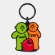 CARHARTT GUMMY KEYCHAIN ZINC ALLOY MULTICOLOR ONE SIZE FITS ALL