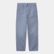 CARHARTT SINGLE KNEE PANT 100% ORGANIC COTTON BAY BLUE AGED CANVAS