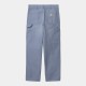 CARHARTT SINGLE KNEE PANT 100% ORGANIC COTTON BAY BLUE AGED CANVAS