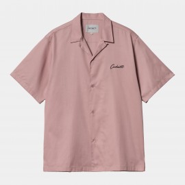 CARHARTT S/S DELRAY SHIRT 60/40 % GLASSY PINK