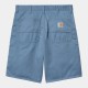CARHARTT SIMPLE SHORT 65/35% POLYESTER COTTON  SORRENT RINSED