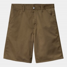CARHARTT SIMPLE SHORT 65/35% POLYESTER COTTON LUMBER RINSED