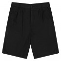 CARHARTT COLSTON SHORT 100% COTTON BLACK GARMENT DYED NO LENGTH