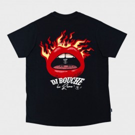 FARCI TEE DJ BOUCHE BLACK