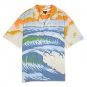 SANTA CRUZ SHIRT WATER VIEW LIGHT GREY