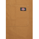 DICKIES BIB APRON BROWN 