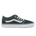 VANS CHUKKA LOW SIDESTRIPE GREEN GLABES TRUE WHITE