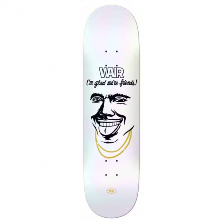 REAL BOARD ZION SMILE HAPPY WHITE  8.2