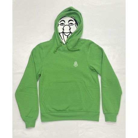PISOLO BASIC HOODY 605 VERT POMME
