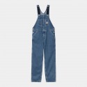 CARHARTT BIB OVERALL 100% COTTON BLUE STONE WASHED L32