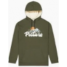 PICTURE JULKA PLSH HOODY TABACCO