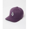 VOLCOM FULL STONE HTHR FLEXFIT HAT GRAPE ROYALE