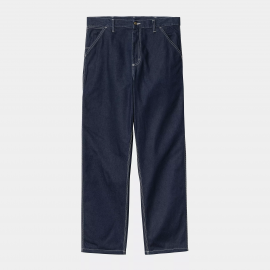 CARHARTT SINGLE KNEE PANT 100% COTTON BLUE RINSED L32