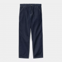 CARHARTT SINGLE KNEE PANT 100% COTTON BLUE RINSED L32