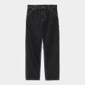 CARHARTT SINGLE KNEE PANT 100% COTTON BLACK STONE WASHED L32 COEUR