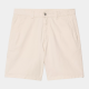 CARHARTT DREWE SHORT 100% COTTON NATURAL RINSED