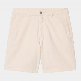 CARHARTT DREWE SHORT 100% COTTON NATURAL RINSED