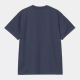 CARHARTT S/SPOCKET HEART T-SHIRT 100% COTTON BLUE