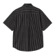 CARHARTT S/S DREWE SHIRT 100% COTTON HEART C PINSTRIPE BLACK / NATURE