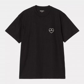 CARHARTT S/S FUROSHIKI T-SHIRT 100% ORGANIC COTTON BLACK / WHITE