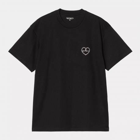 CARHARTT S/S FUROSHIKI T-SHIRT 100% ORGANIC COTTON BLACK / WHITE