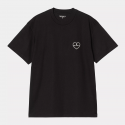 CARHARTT S/S FUROSHIKI T-SHIRT 100% ORGANIC COTTON BLACK / WHITE
