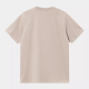CARHARTT S/S T-SHIRT 100% COTTON DUSKY BEIGE/GOLD