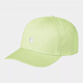 CARHARTT MADISON LOGO CAP 100 % COTTON AIR GREEN / WHITE