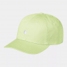 CARHARTT MADISON LOGO CAP 100 % COTTON AIR GREEN / WHITE