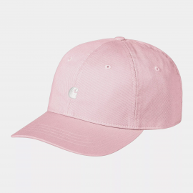 CARHARTT MADISON LOGO CAP 100 % COTTON AIR PINK / WHITE 