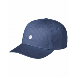 CARHARTT MADISON LOGO CAP 100 % COTTON BLUE IRIS / WHITE