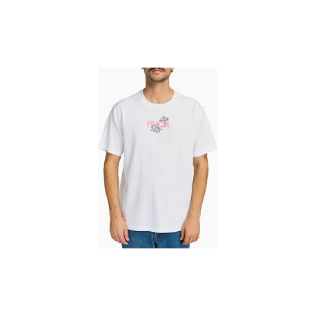 RVCA NATURAL NETWORK WHT