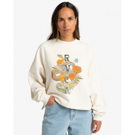 RVCA WILDFLOWER SNAKE CREW
