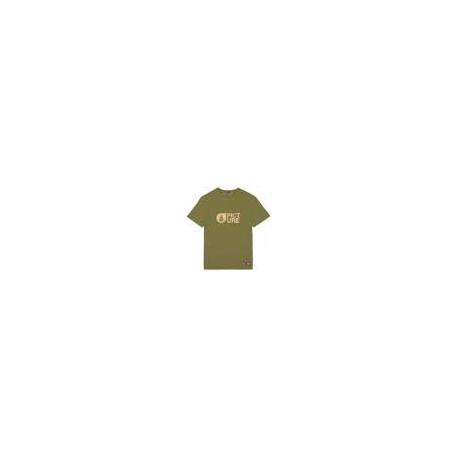 PICTURE BASEMENT CORK TEE G ARMY GREEN