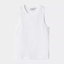 CARHARTT W' PHILIPS A-SHIRT 98/2% COTTON/ELASTANE WHITE