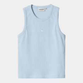 CARHARTT W' PHILIPS A-SHIRT 98/2% COTTON/ELASTANE AIR SKY