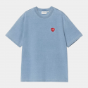 CARHARTT S/S INGO POCKET T-SHIRT LIGHT BLUE GARMENT DYED