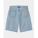 CARHARTT LANDON SHORT 100% COTTON BLUE BLEACHED NO LENGTH